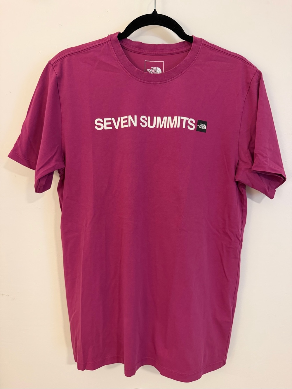 The North Face Men’s Seven Summits Tee — Magenta Pink